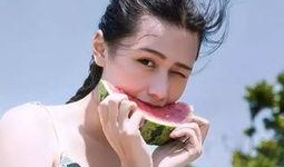 吃瓜头像女生可爱图片,可爱女生吃瓜头像，萌化你的心