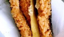 鳕鱼排店铺吃瓜,吃瓜群众的美食盛宴