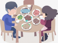 呆瓜父子吃鸭子图片